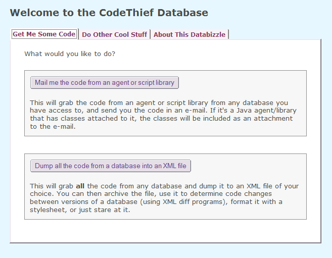 CodeThief Screenshot