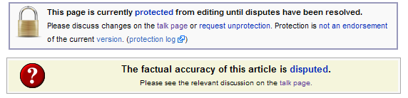 Disputed Wikipedia message on the Sparta entry